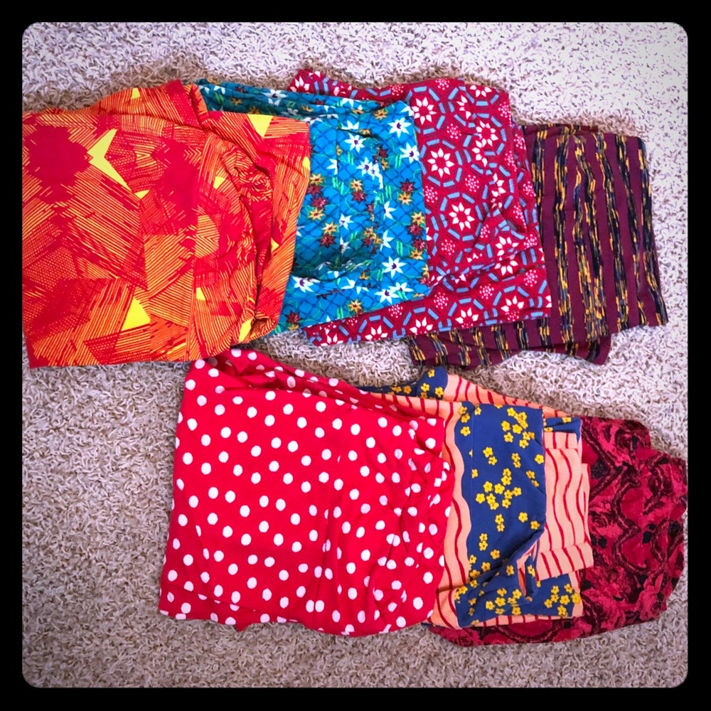 7 TC lularoe leggings
